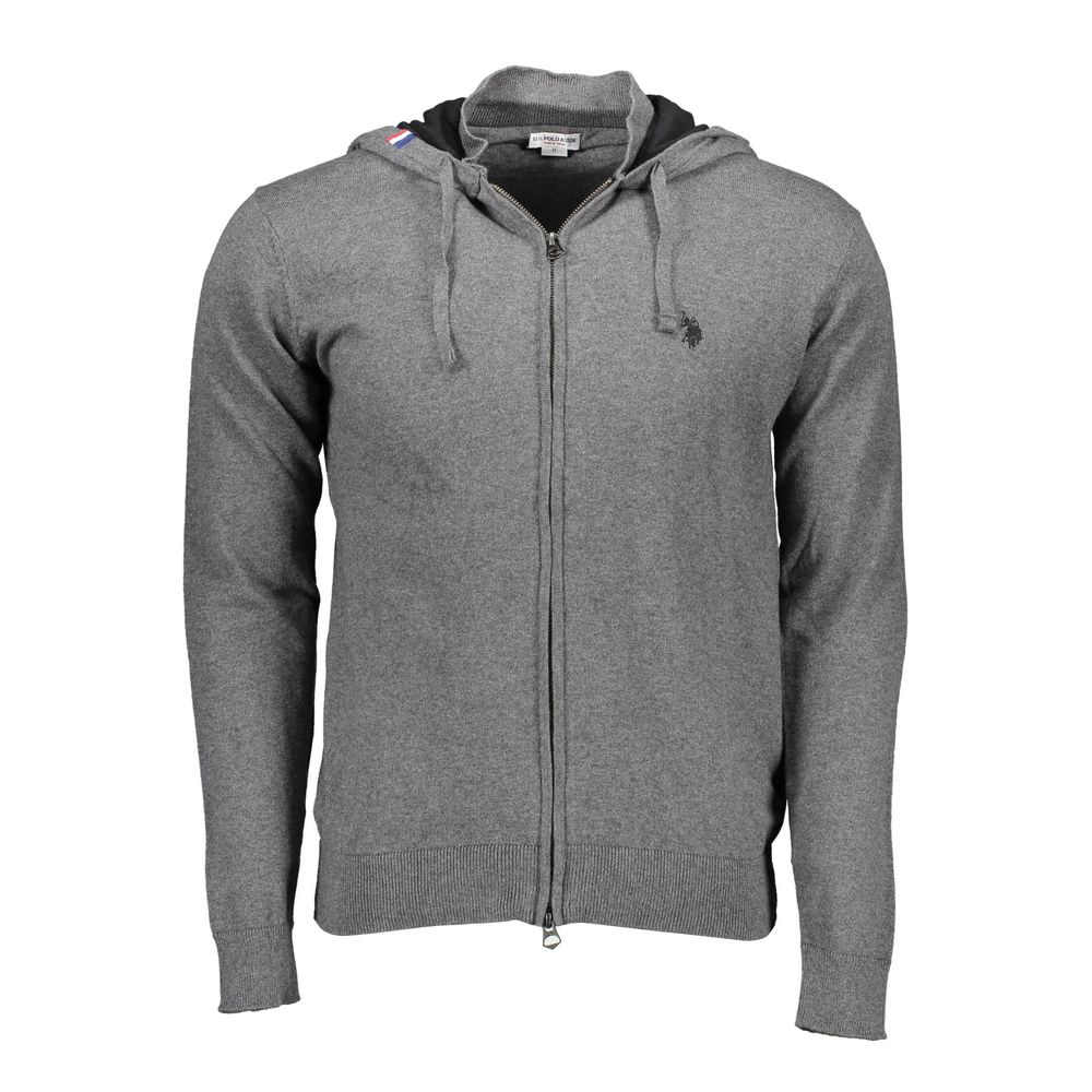 U.S. POLO ASSN. Grauer Baumwollpullover
