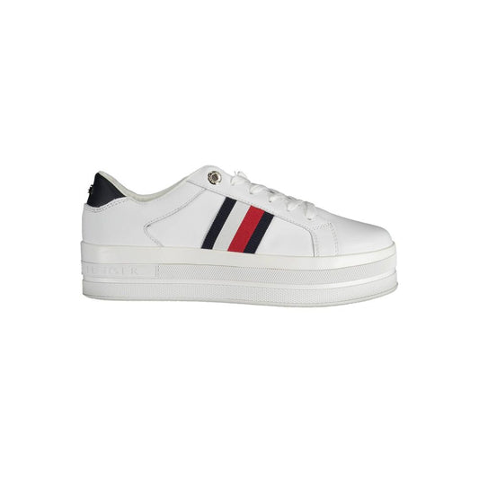 Tommy Hilfiger Sneaker aus weißem Polyester