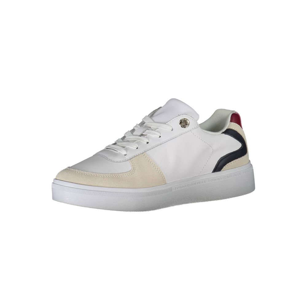 Tommy Hilfiger Sneaker aus weißem Polyester