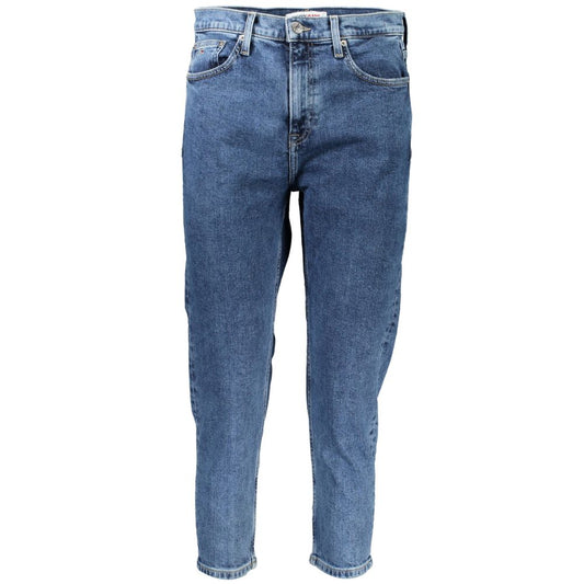 Tommy Hilfiger Blaue Slim-Fit-Jeans aus Baumwolle für Frauen