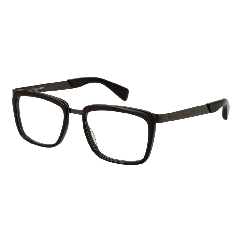 Yohji Yamamoto Brillenrahmen aus braunem Acetat