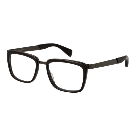 Yohji Yamamoto Brillenrahmen aus braunem Acetat