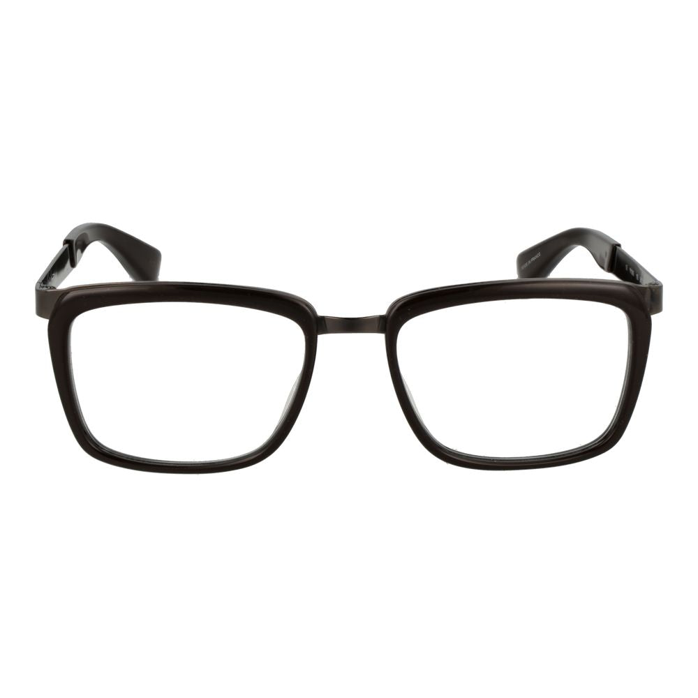 Yohji Yamamoto Brillenrahmen aus braunem Acetat