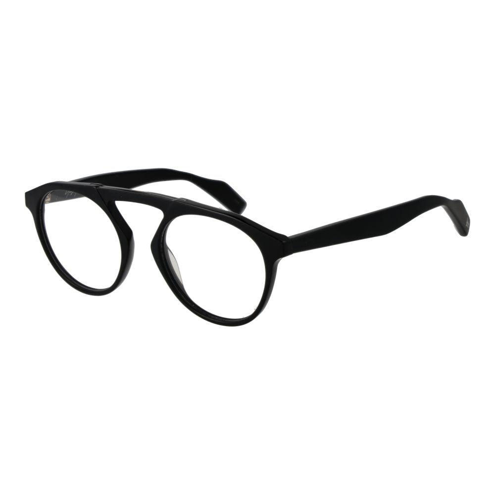 Yohji Yamamoto Schwarze Kunststoffbrille (Rahmen)
