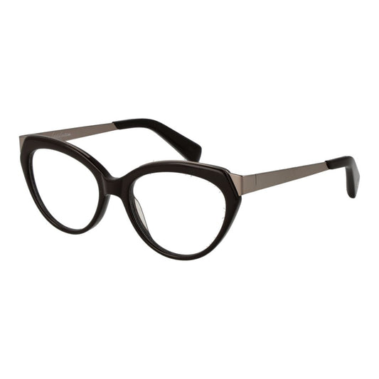 Yohji Yamamoto Brillenrahmen aus braunem Acetat