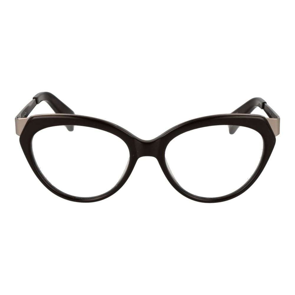 Yohji Yamamoto Brillenrahmen aus braunem Acetat