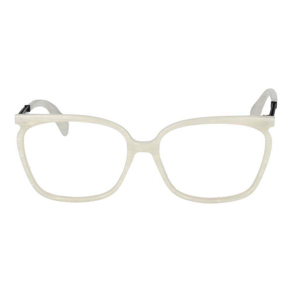 Yohji Yamamoto Weiße Kunststoff-Brille (Gestell)