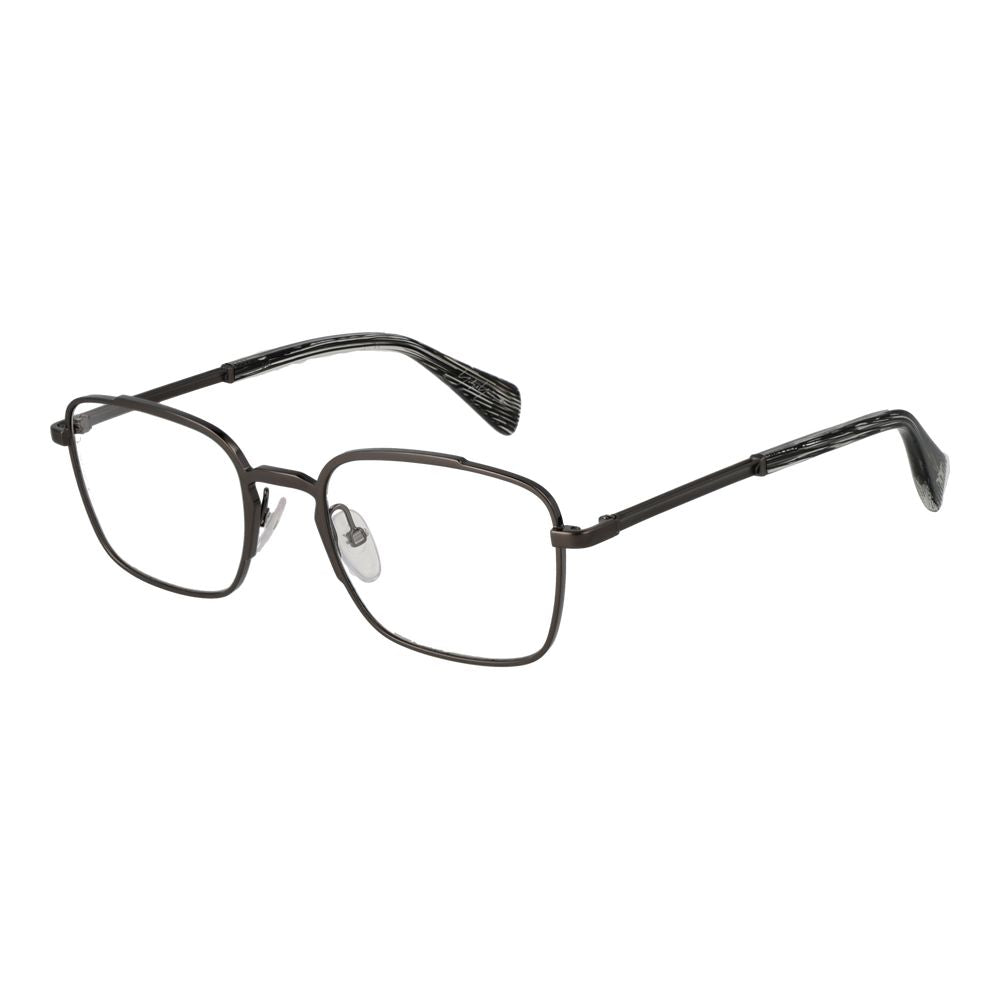 Yohji Yamamoto Grau-Metallische Brille (Gestell)