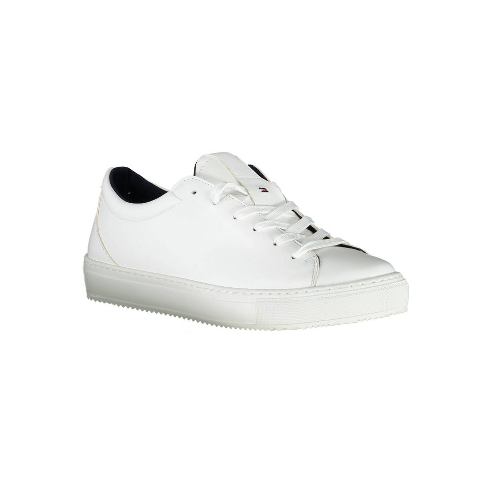 Tommy Hilfiger Weißer Synthetik-Sneaker