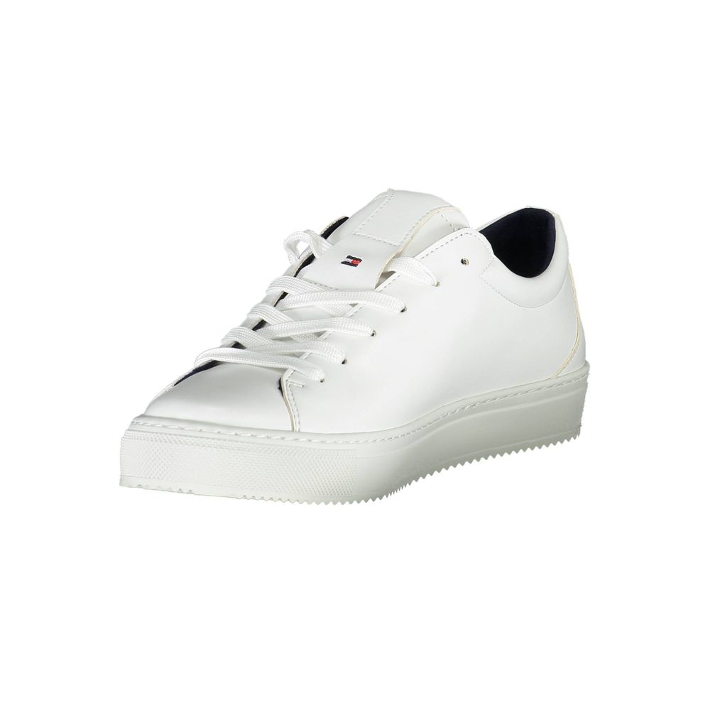 Tommy Hilfiger Weißer Synthetik-Sneaker
