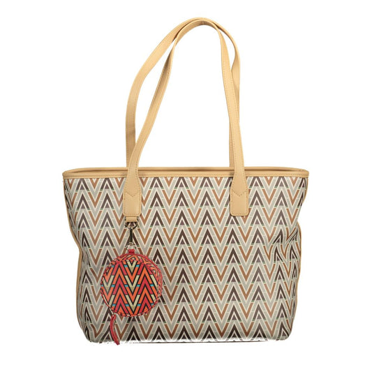 Mario Valentino Beige Polyethylen Handtasche