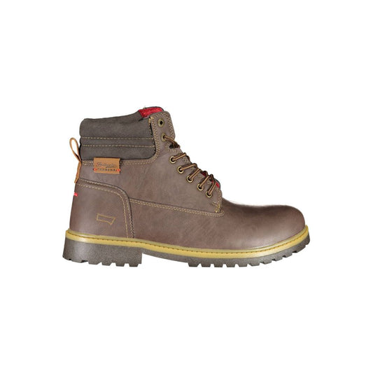Carrera Brauner Polyester-Stiefel
