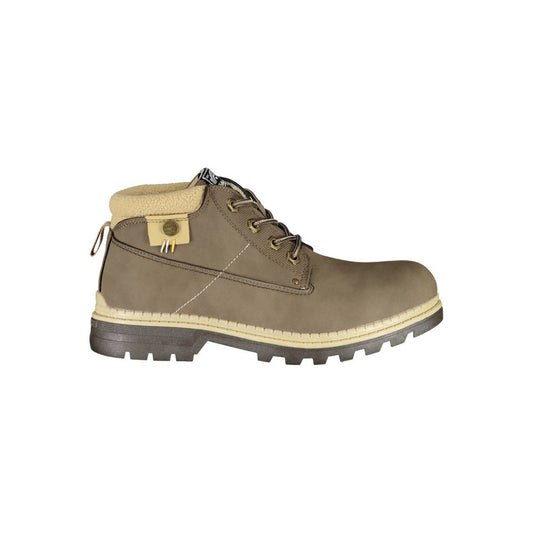 Carrera Brauner Polyester-Stiefel