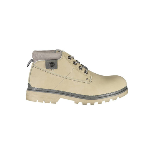 Carrera Beige Polyester-Stiefel
