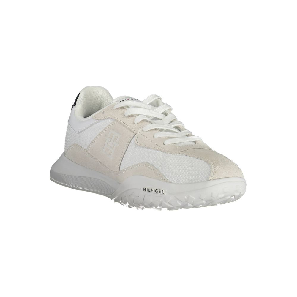 Tommy Hilfiger Sneaker aus weißem Polyester