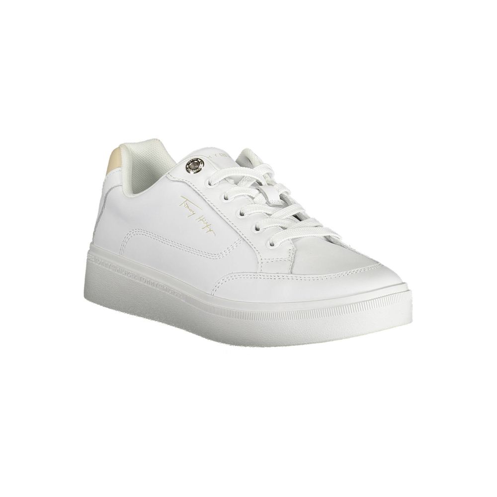 Tommy Hilfiger Sneaker aus weißem Polyester