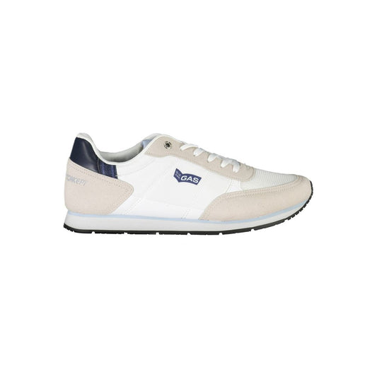 Gas Sneaker aus weißem Polyester