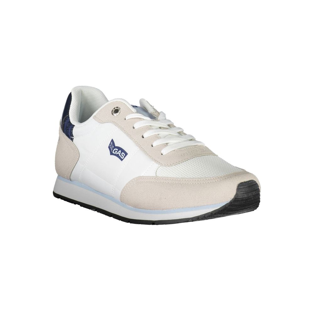Gas Sneaker aus weißem Polyester