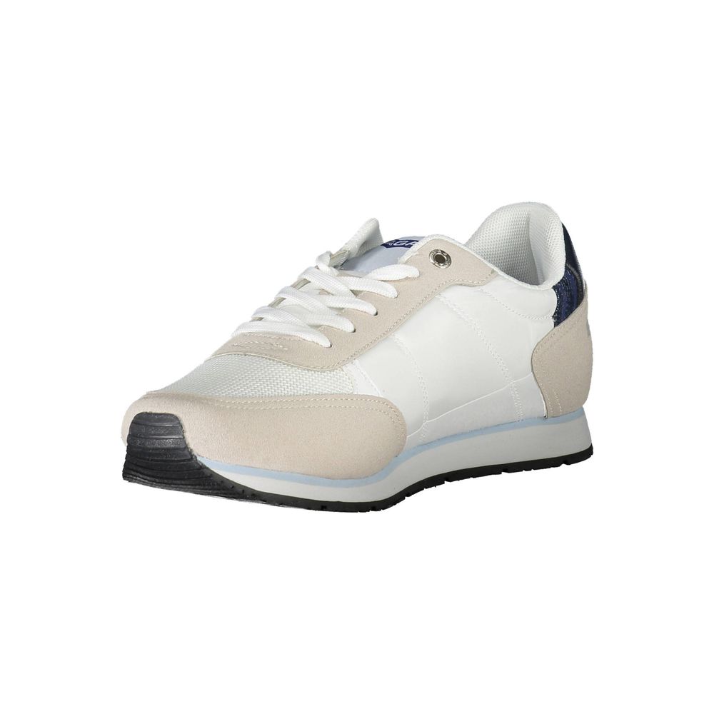 Gas Sneaker aus weißem Polyester