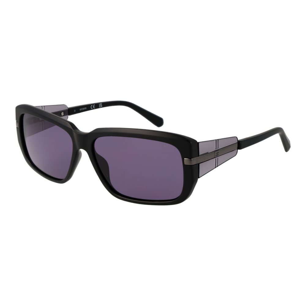 Guess Schwarze Sonnenbrille aus Kunststoff