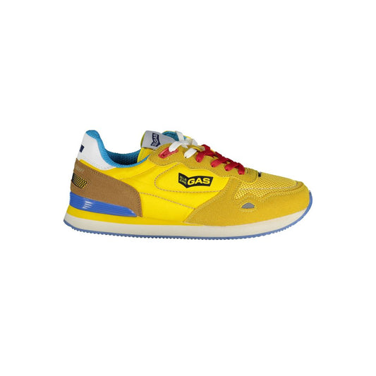 Gas Gelber Polyester Sneaker