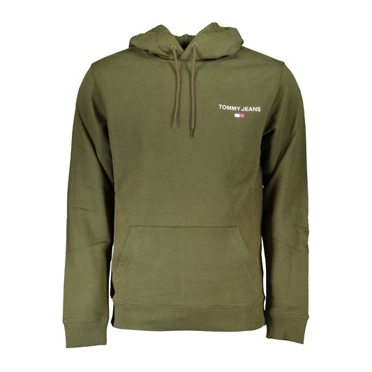 Tommy Hilfiger Grüner Baumwollpullover