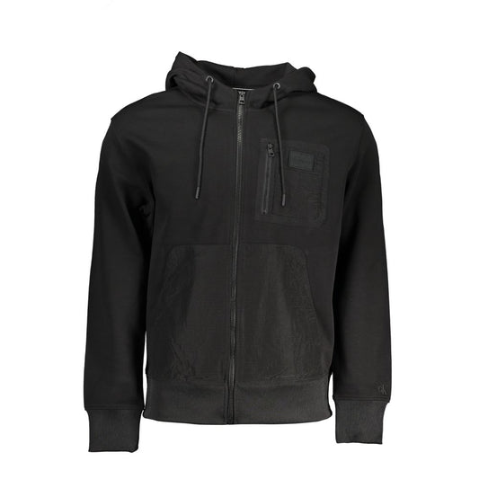 Calvin Klein Schwarzer Baumwollpullover
