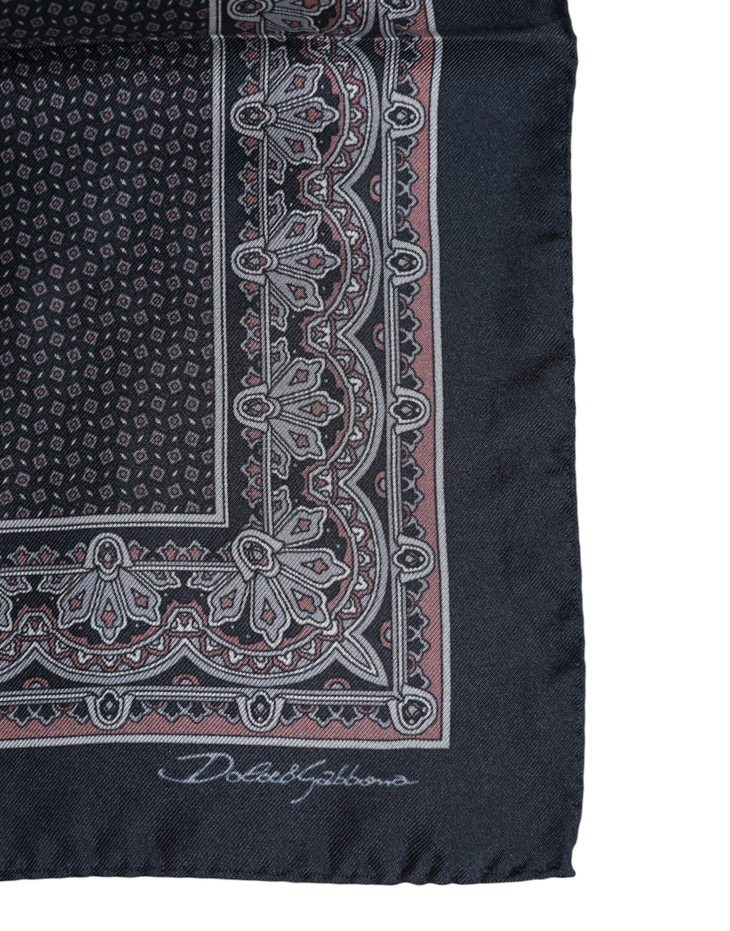 Dolce & Gabbana Multicolor Fantasy Silk Square Foulard Schal