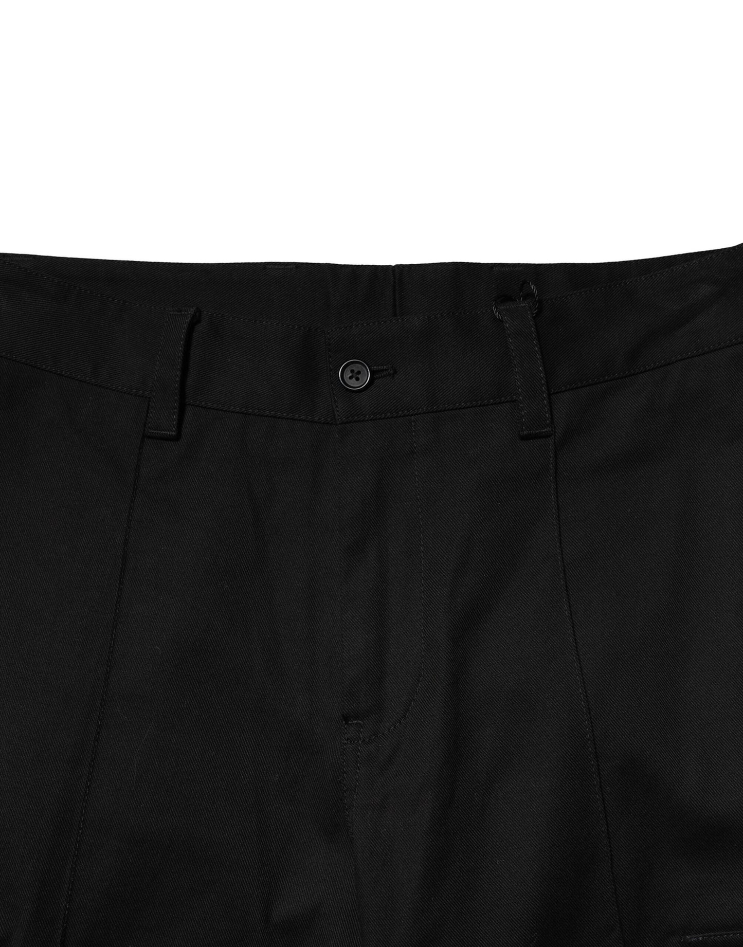 Dolce & Gabbana Schwarze Baumwoll-Cargo-Jogginghose für Männer