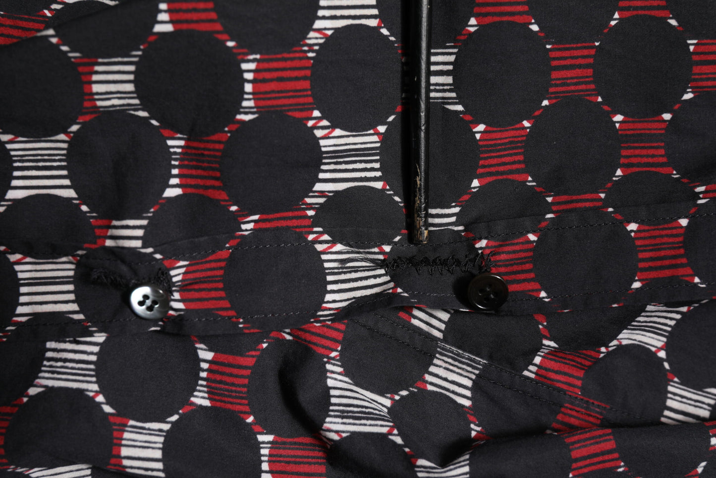 Dolce & Gabbana Multicolor Baumwolle GOLD Langarmhemd