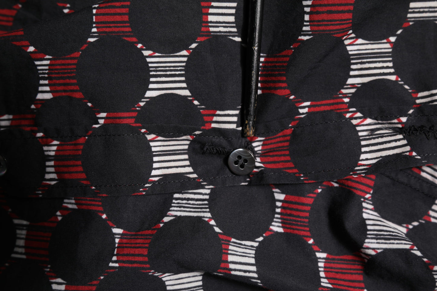 Dolce & Gabbana Multicolor Baumwolle GOLD Langarmhemd