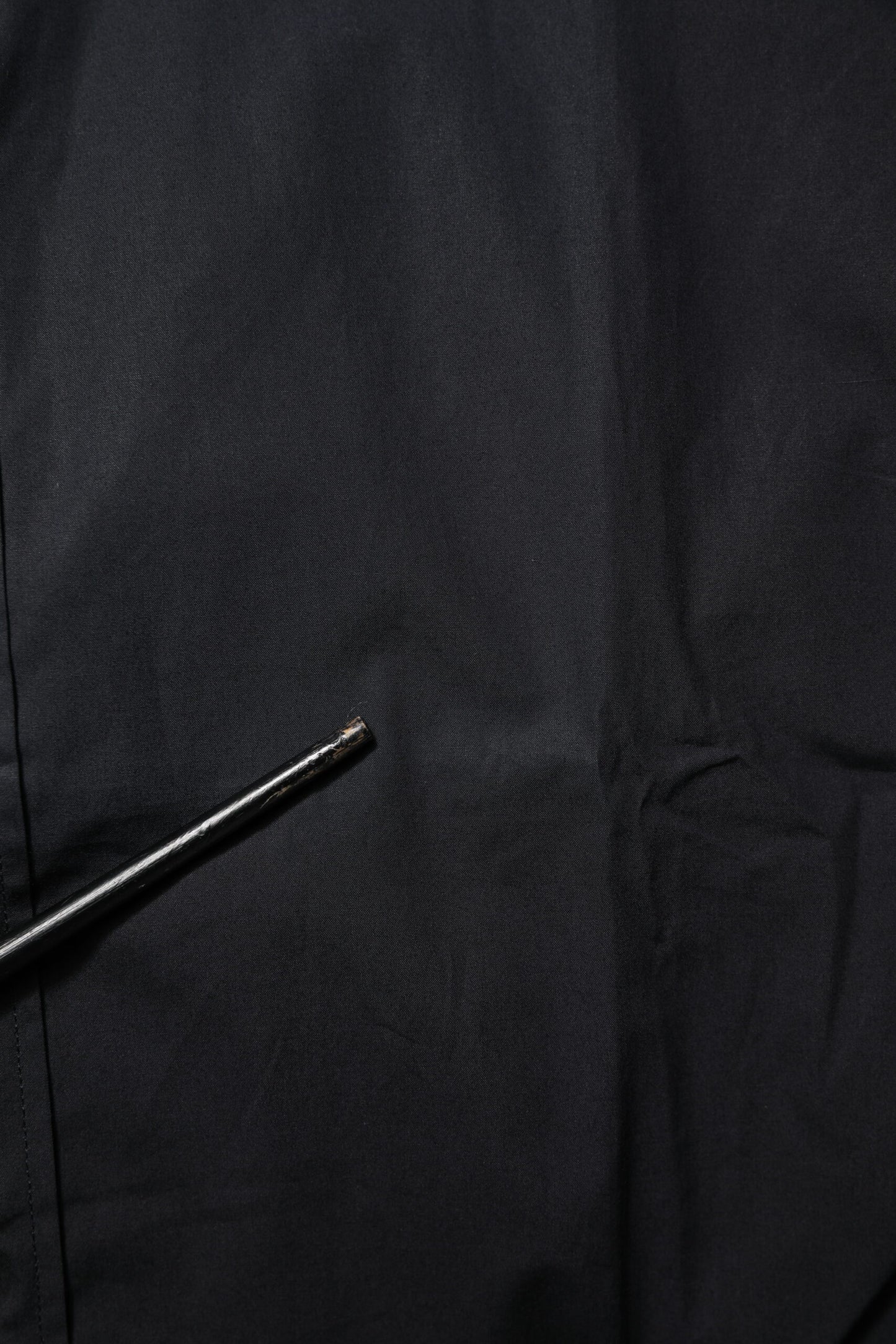 Dolce & Gabbana Schwarzes Baumwollhemd GOLD mit langen Ärmeln