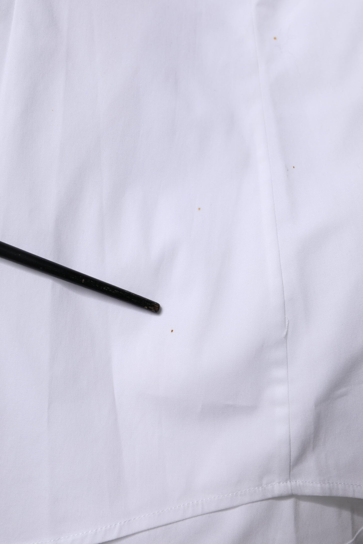 Dolce & Gabbana Weißes Baumwollhemd mit Kragen und langen Ärmeln