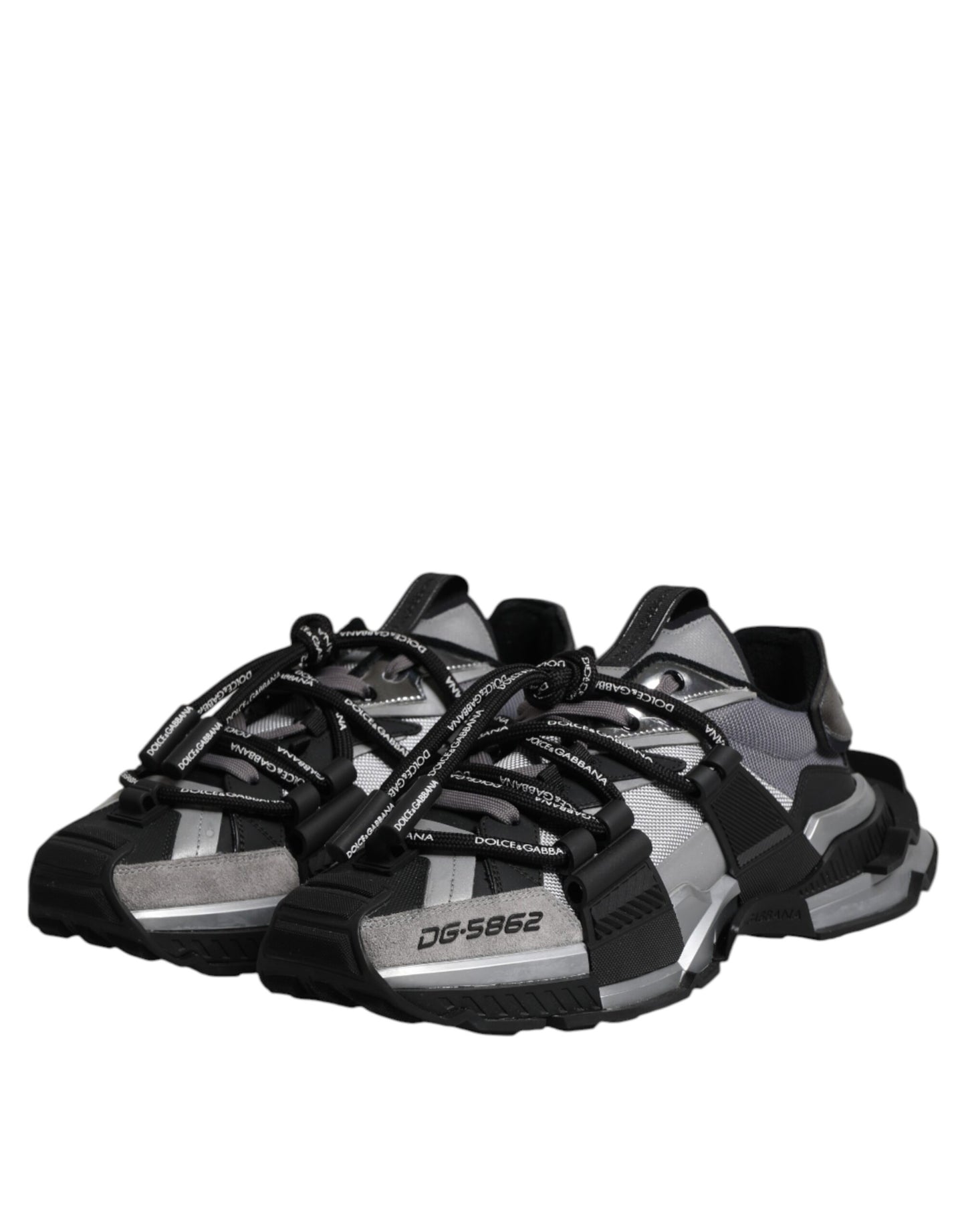 Dolce & Gabbana Multicolor getäfelte Space Sneakers Schuhe