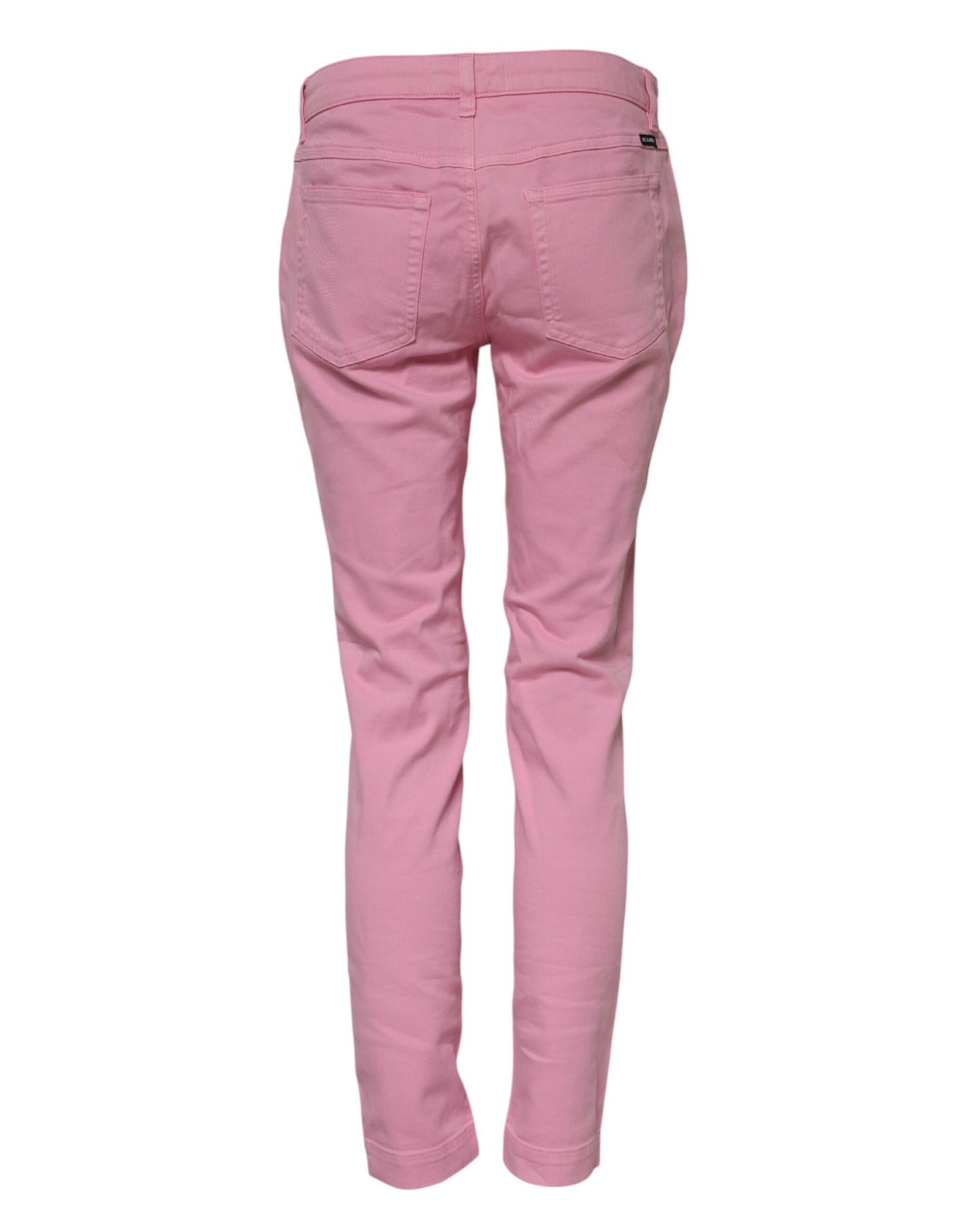 Dolce & Gabbana Rosa Baumwolle PRETTY Skinny Denim Jeans