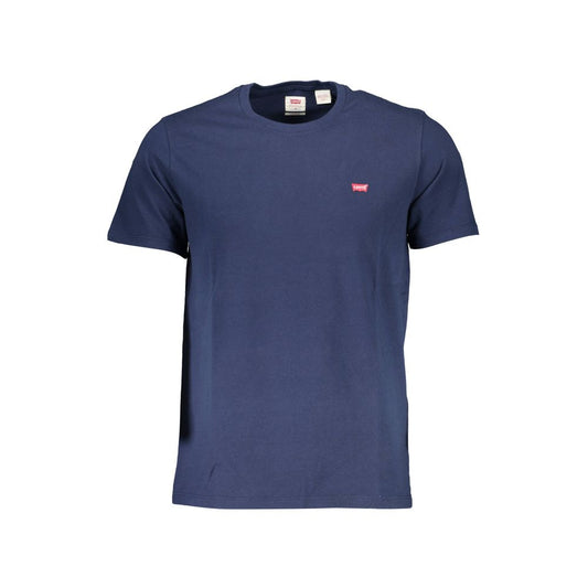 Levi's T-Shirt aus blauer Baumwolle