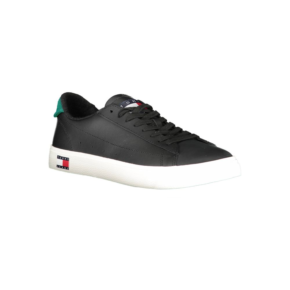 Tommy Hilfiger Schwarzer Polyester Sneaker