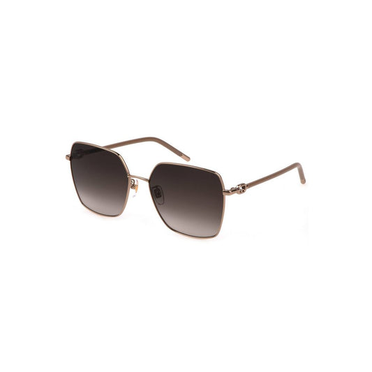 Furla Goldene Metall-Sonnenbrille