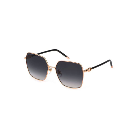 Furla Goldene Metall-Sonnenbrille