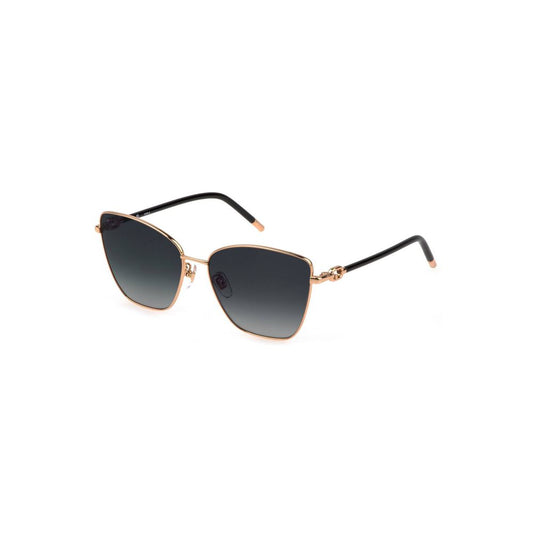 Furla Goldene Metall-Sonnenbrille