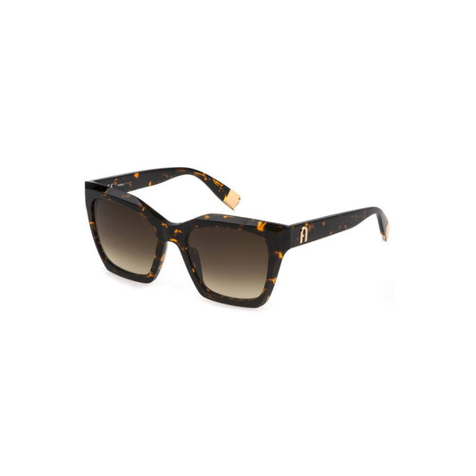 Furla Braune Acetat-Sonnenbrille für Frauen