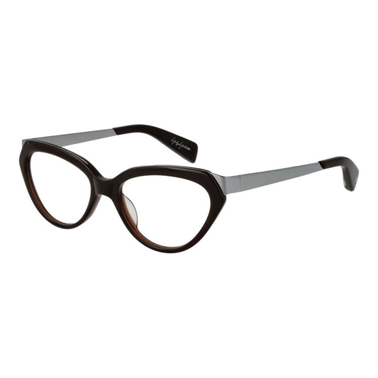 Yohji Yamamoto Braune Acetat-Brille (Gestell)