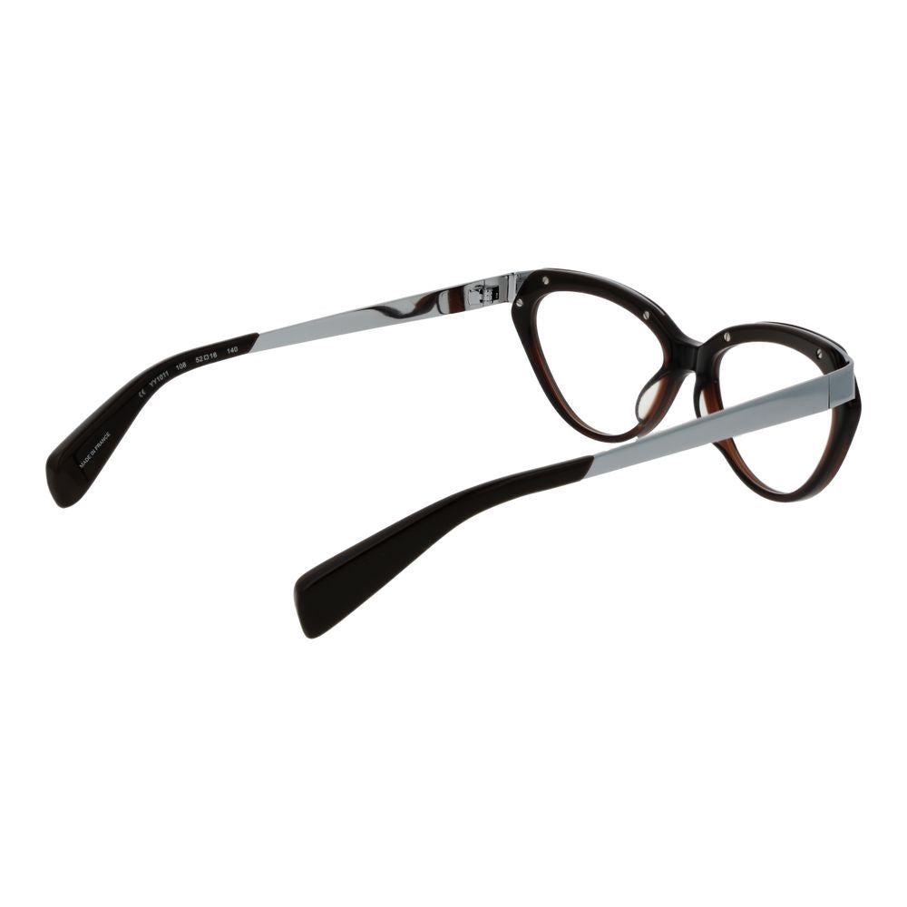 Yohji Yamamoto Braune Acetat-Brille (Gestell)