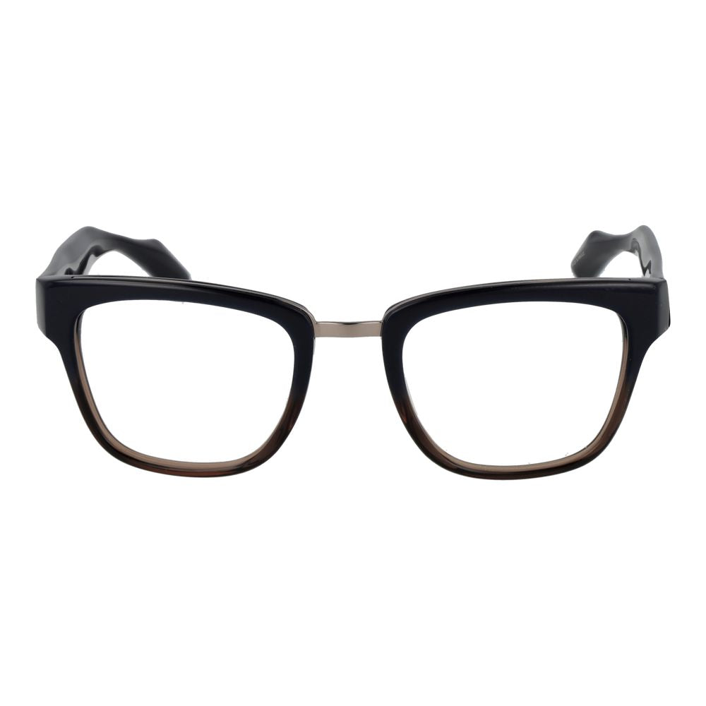 Yohji Yamamoto Blaue Acetat-Brille (Gestell)