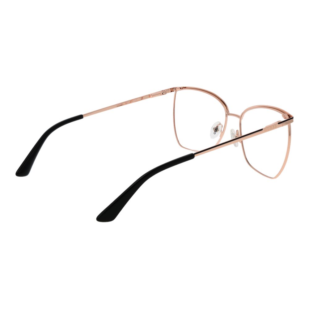 Guess Brille mit roségoldenem Metallrahmen