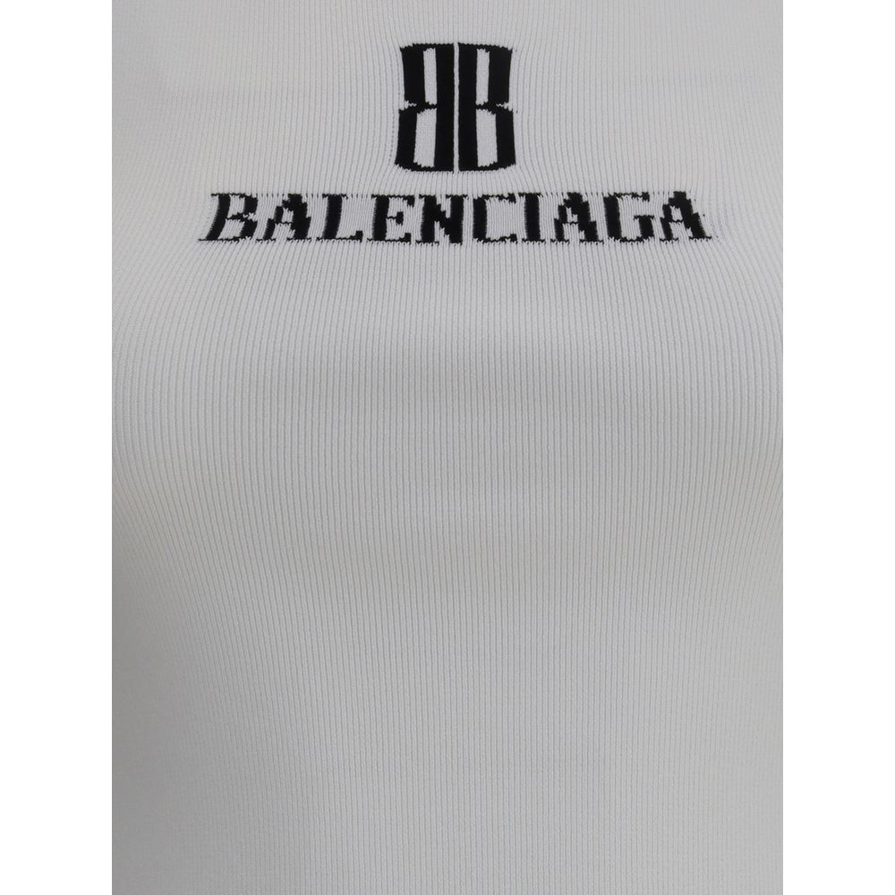 Balenciaga Top mit Logo