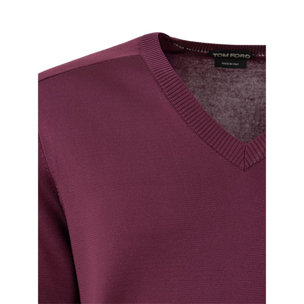 Tom Ford Lila Seiden-Sweatshirt