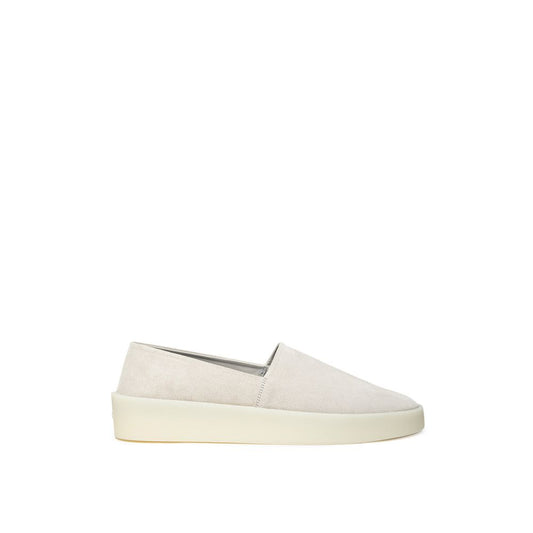 Fear Of God Grauer Leder-Mokassin