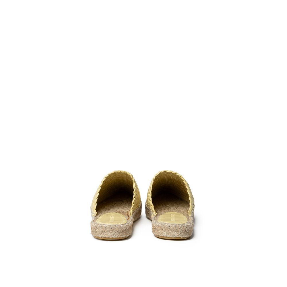 Bottega Veneta Espadrille aus gelbem Leder