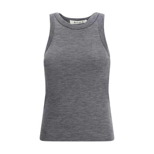 Rohe Top aus Merinowolle